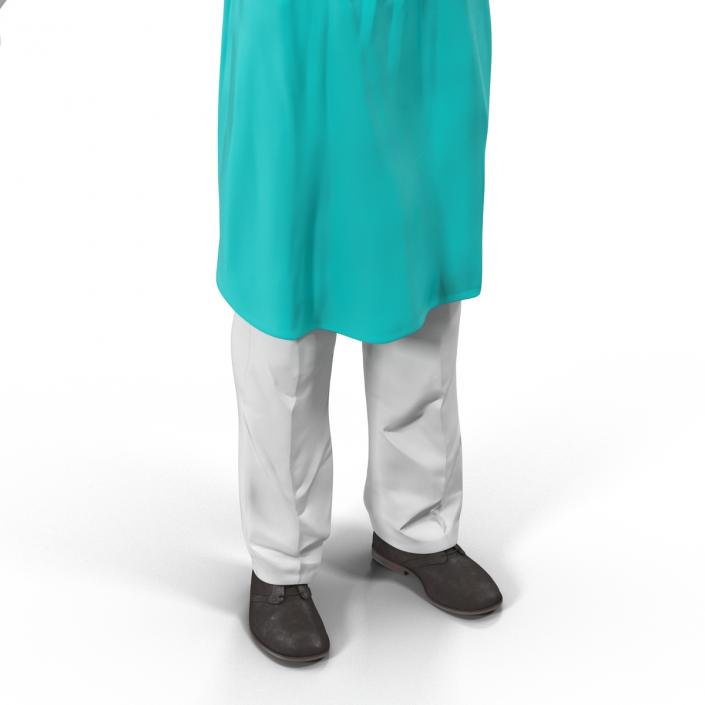 3D Surgeon Dress model