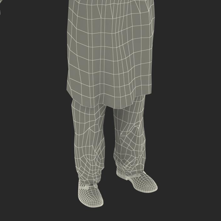 3D Surgeon Dress model