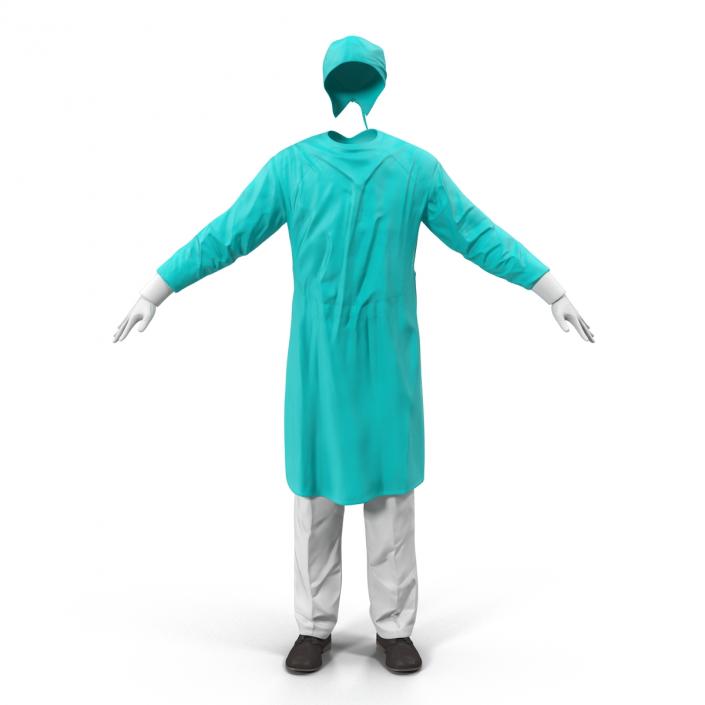 3D model Surgeon Dress 3