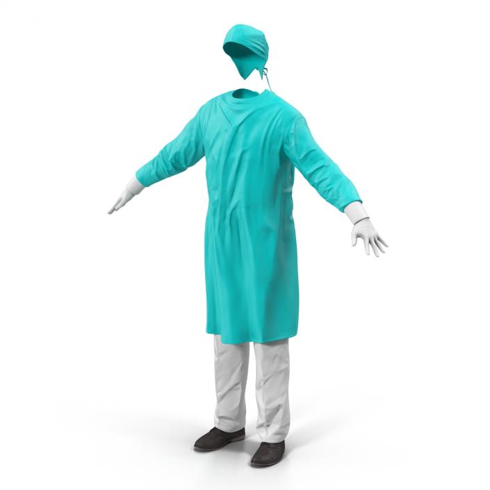 3D model Surgeon Dress 3