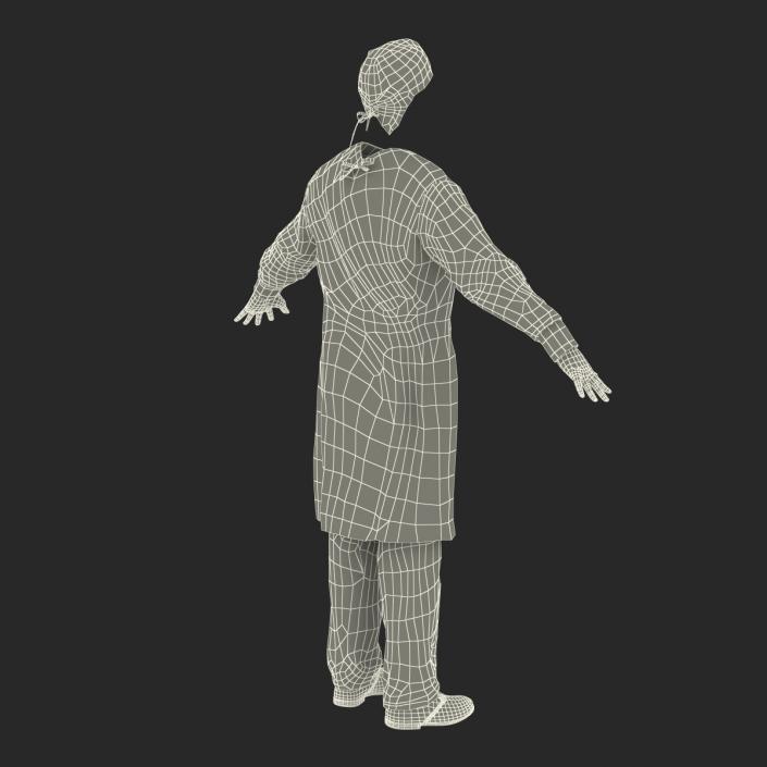 3D model Surgeon Dress 3