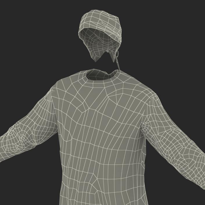 3D model Surgeon Dress 3