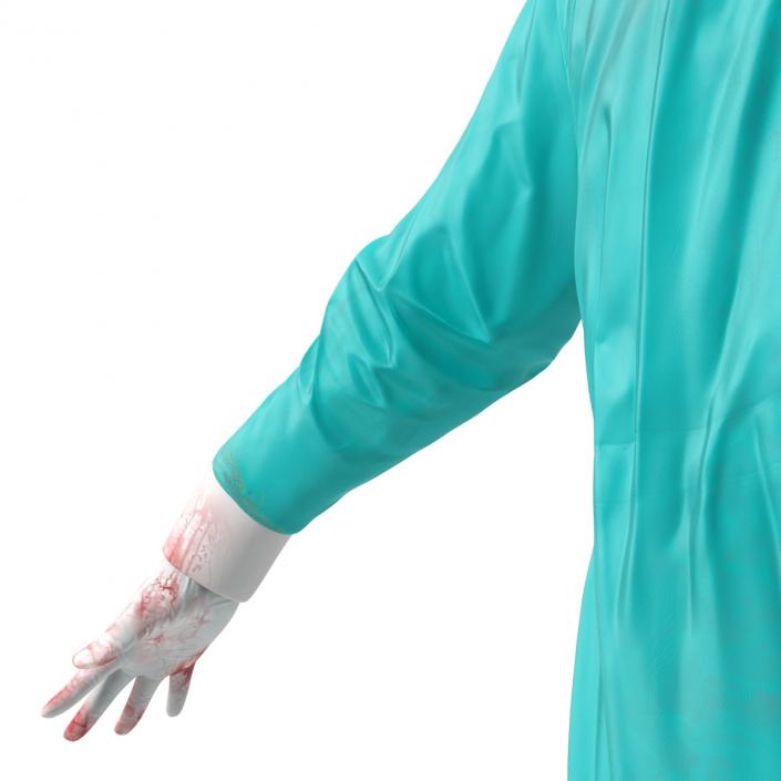 3D model Surgeon Dress 4