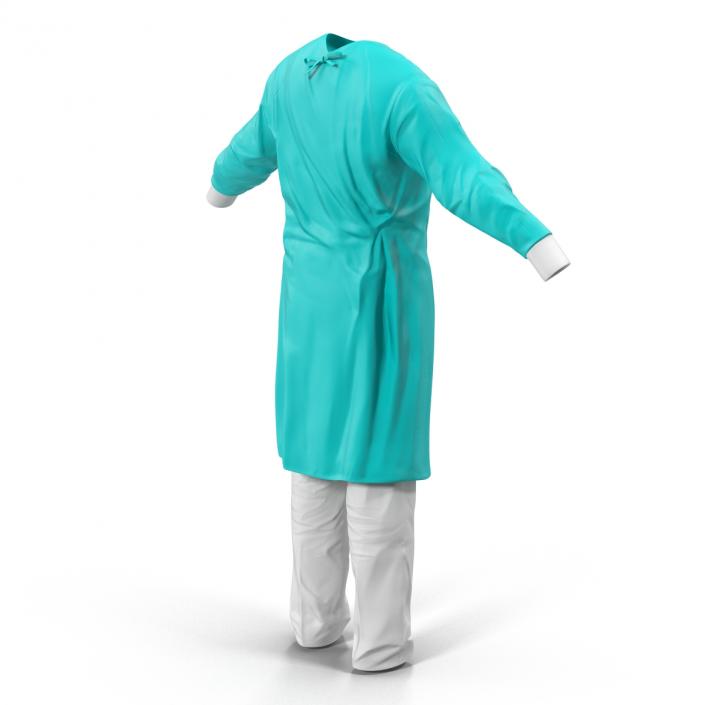 3D model Surgeon Dress 5