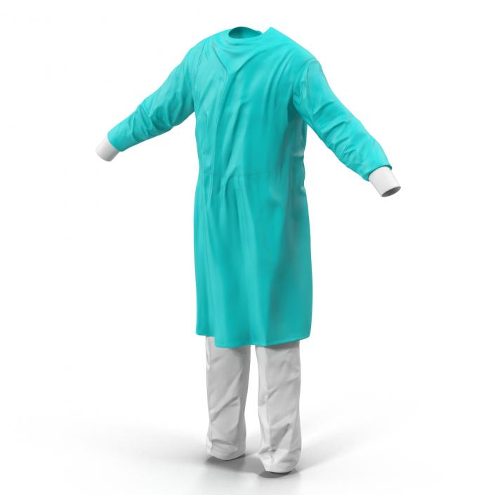 3D model Surgeon Dress 5