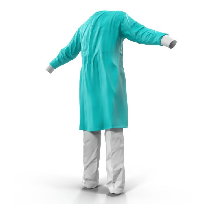 3D model Surgeon Dress 5