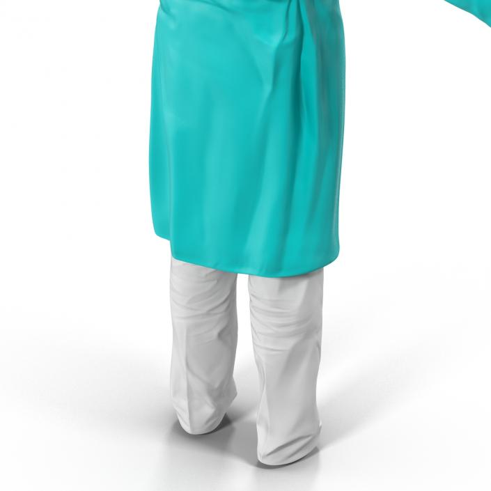 3D model Surgeon Dress 5