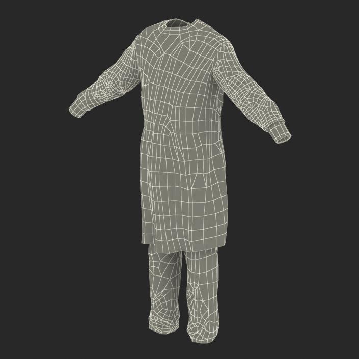 3D model Surgeon Dress 5