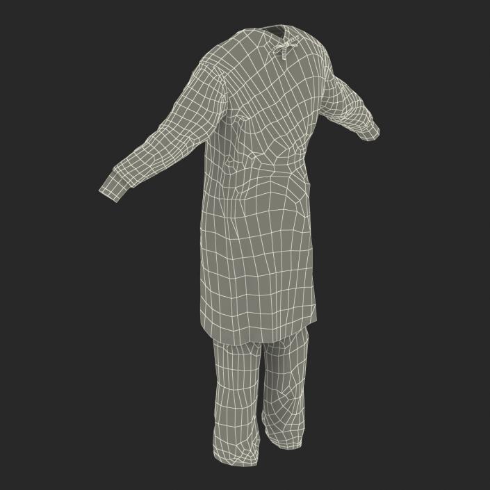 3D model Surgeon Dress 5