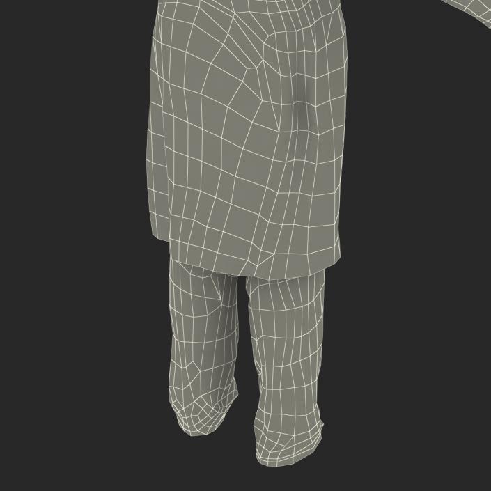 3D model Surgeon Dress 5