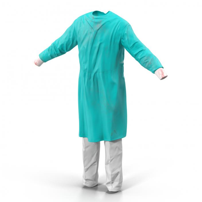 3D model Surgeon Dress 6