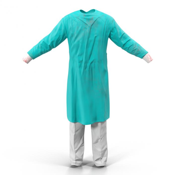 3D model Surgeon Dress 6