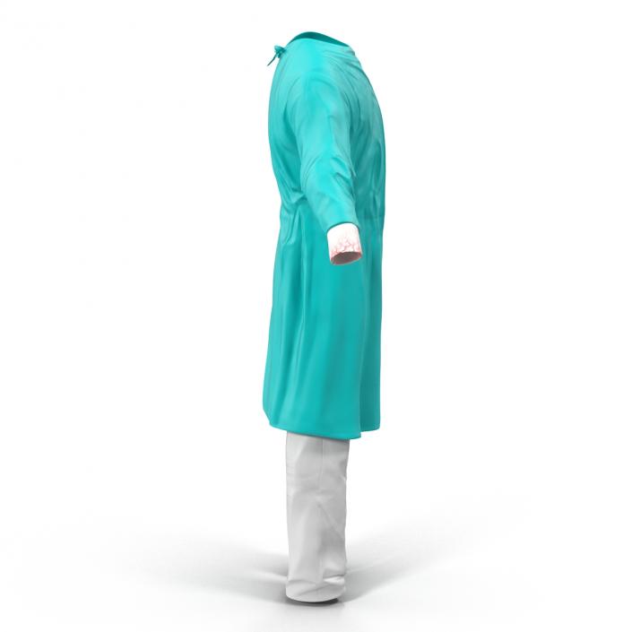 3D model Surgeon Dress 6