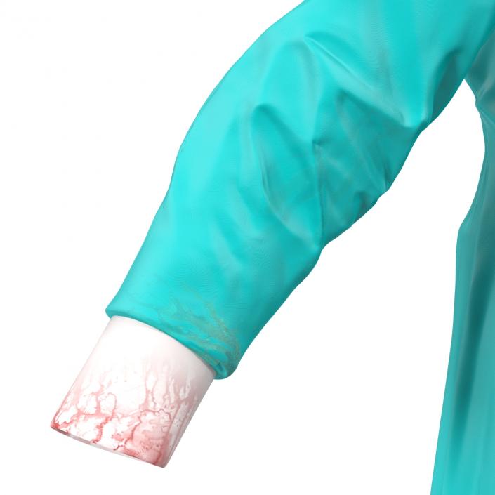 3D model Surgeon Dress 6