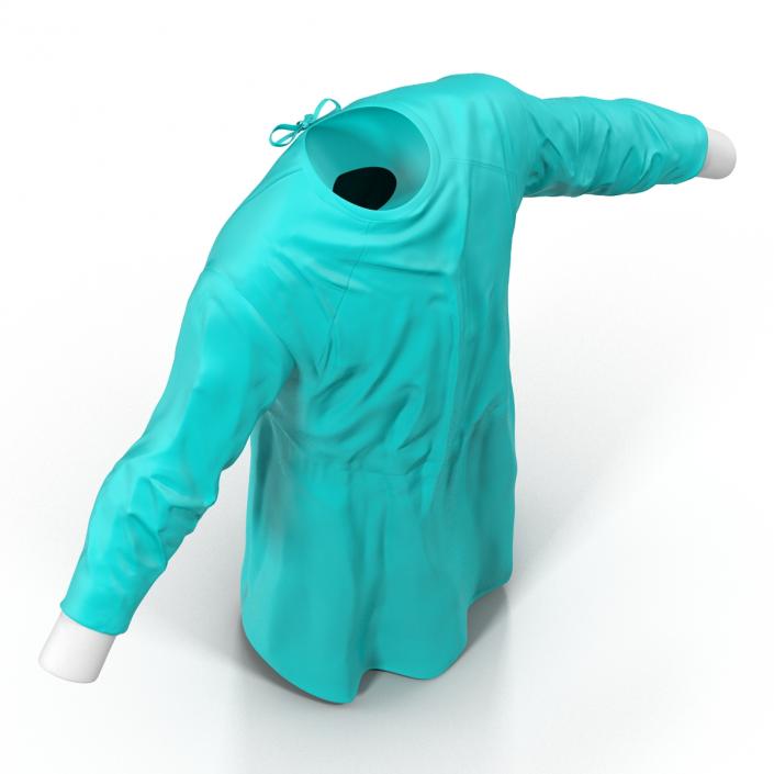 3D model Surgeon Dress 7