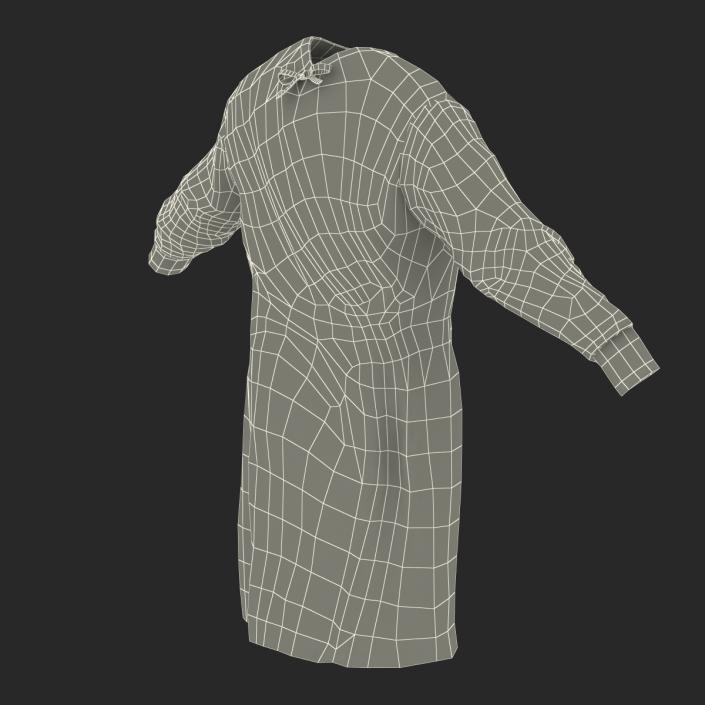 3D model Surgeon Dress 7