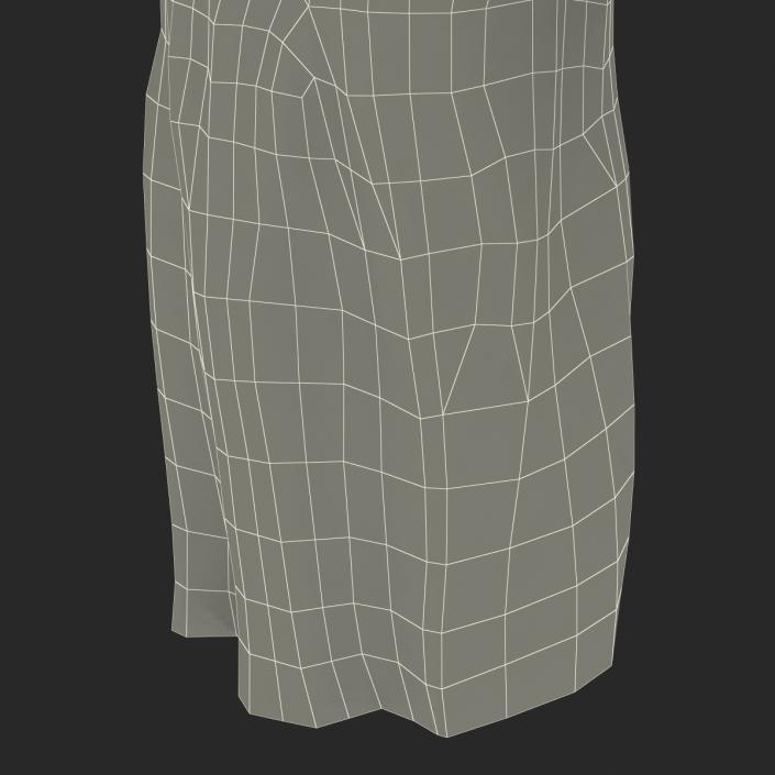 3D model Surgeon Dress 7