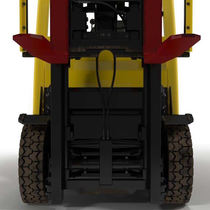 3D model Forklift Rigged