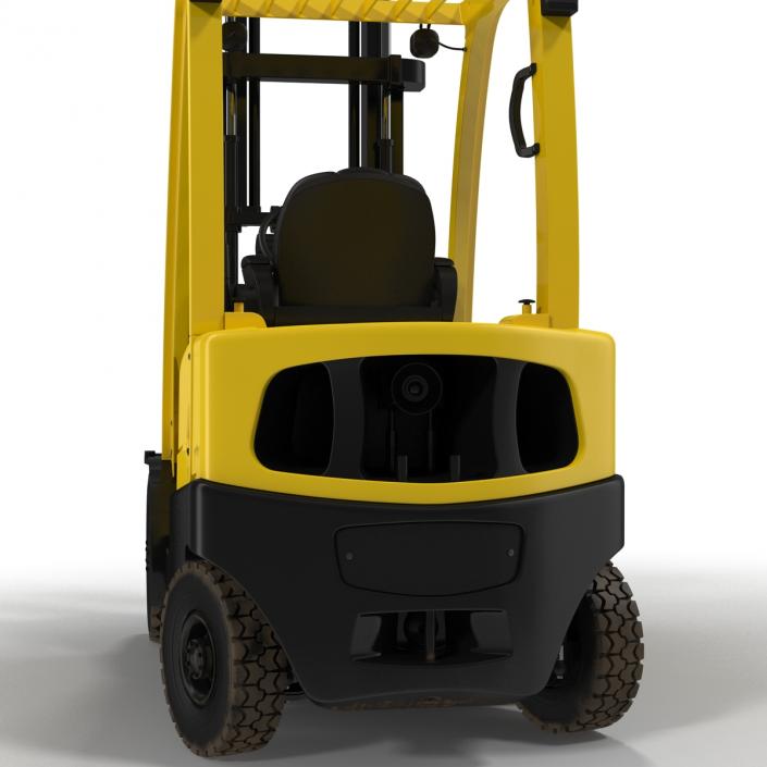 3D model Forklift Rigged