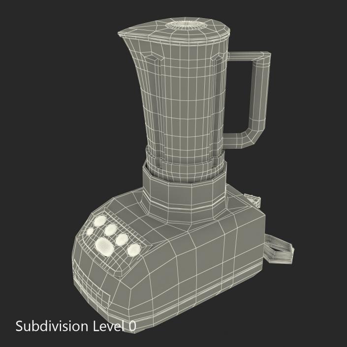 3D Blender Black model