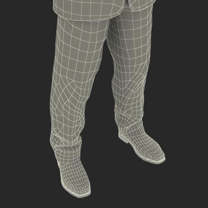 Mediterranean Businessman Rigged 3D