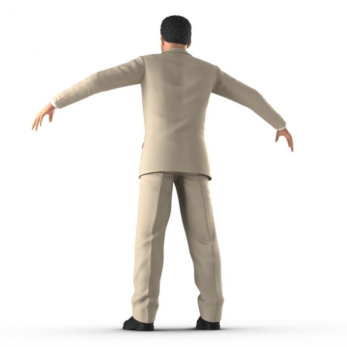 Mediterranean Businessman Rigged 2 3D model