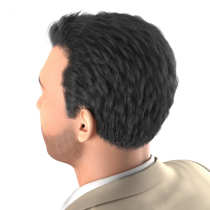 Mediterranean Businessman Rigged 2 3D model