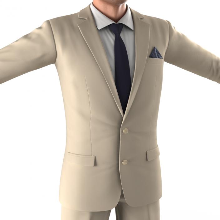 Mediterranean Businessman Rigged 2 3D model