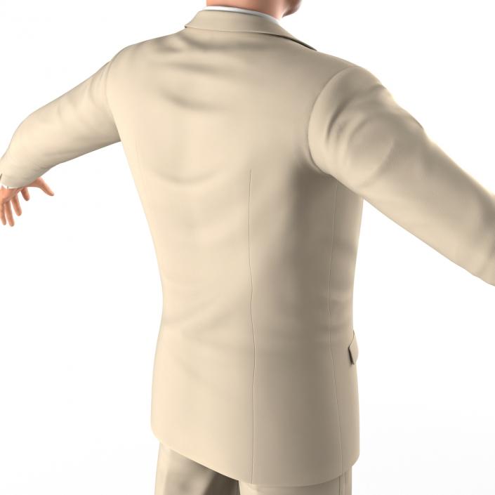 Mediterranean Businessman Rigged 2 3D model