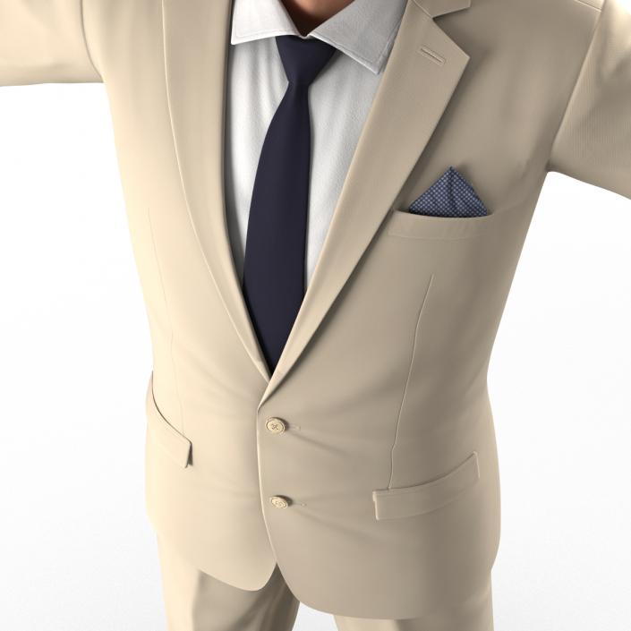 Mediterranean Businessman Rigged 2 3D model