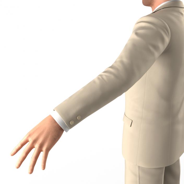 Mediterranean Businessman Rigged 2 3D model