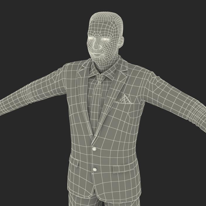 Mediterranean Businessman Rigged 2 3D model