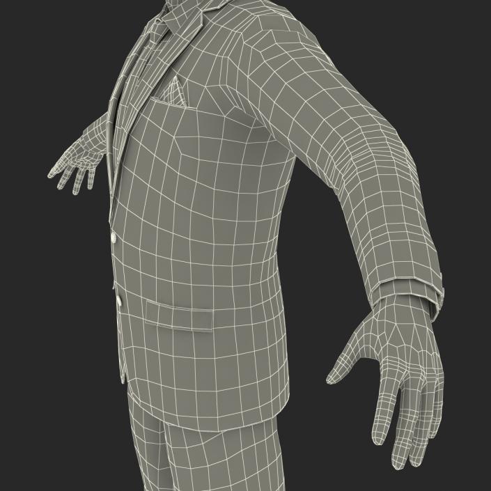 Mediterranean Businessman Rigged 2 3D model