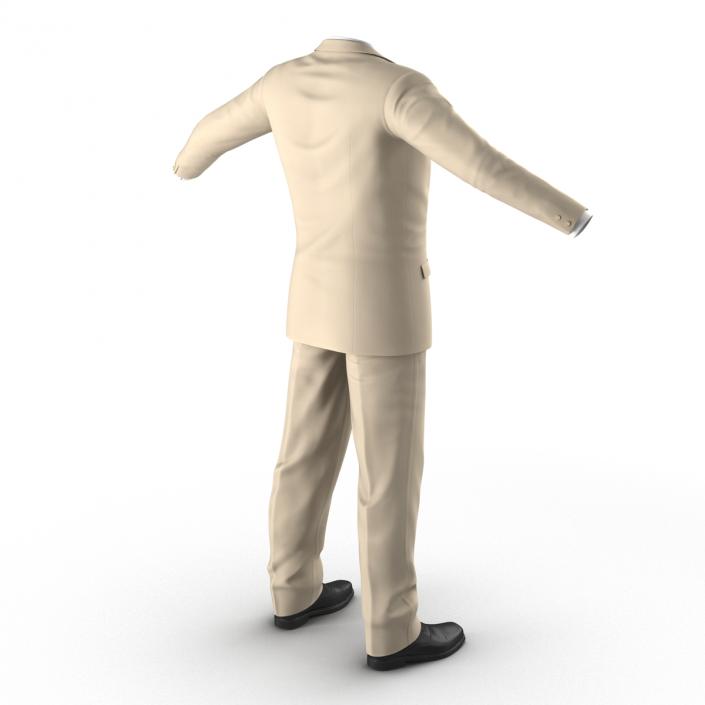 3D model Men Suit 9