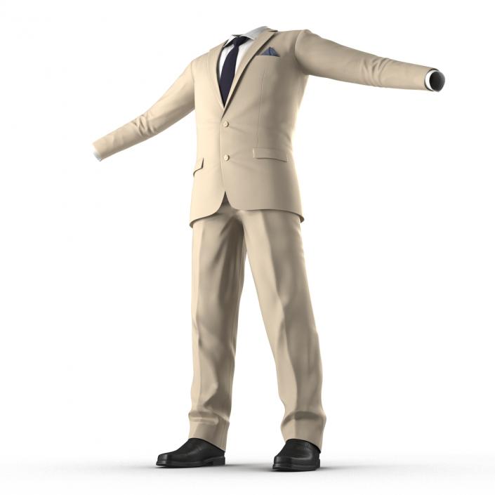 3D model Men Suit 9