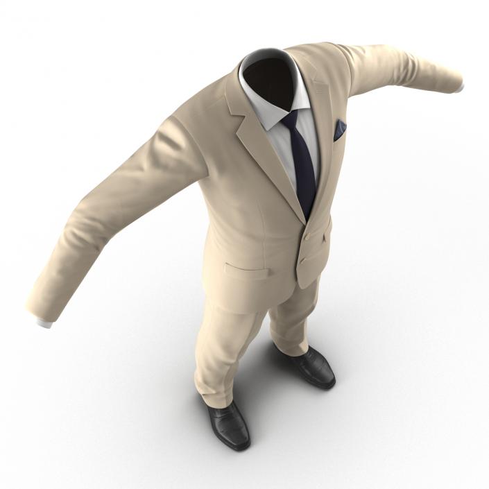 3D model Men Suit 9