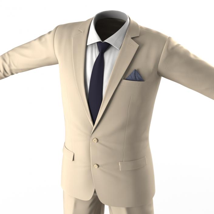 3D model Men Suit 9