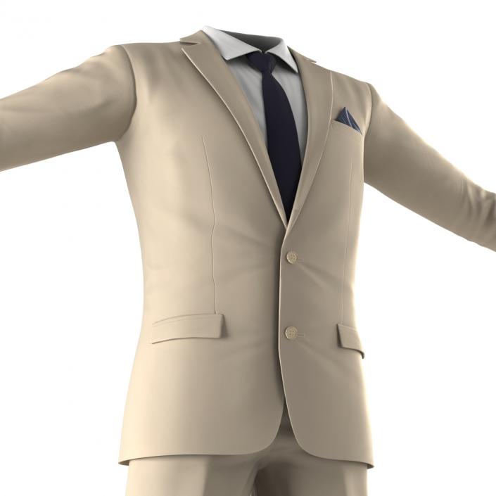 3D model Men Suit 9