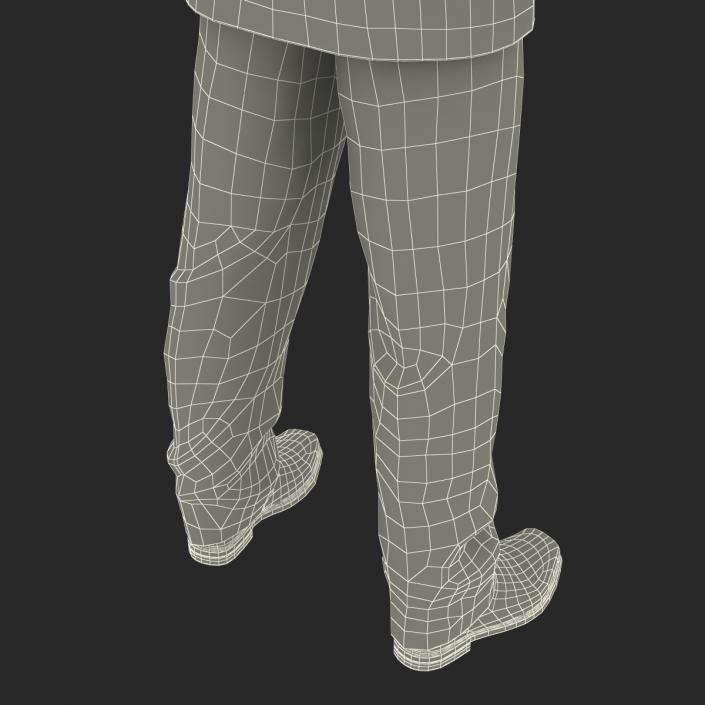 3D model Men Suit 9