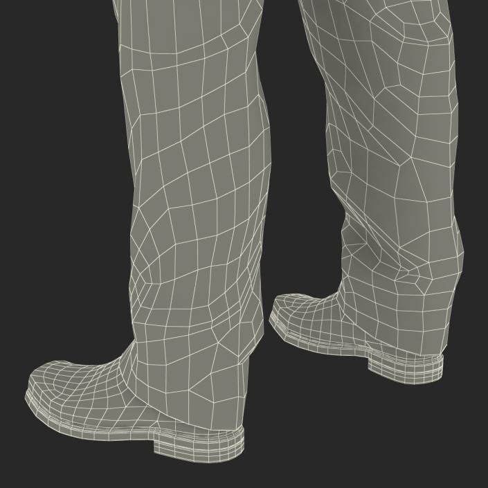 3D model Men Suit 9