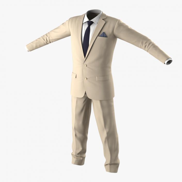 3D Men Suit 10