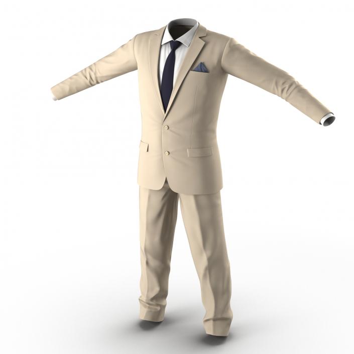 3D Men Suit 10