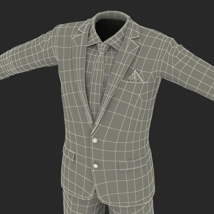 3D Men Suit 10