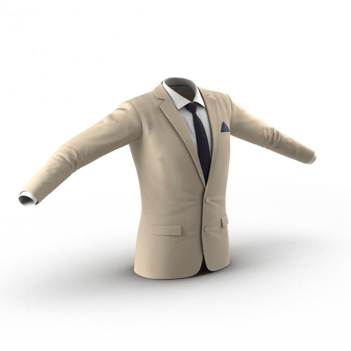 3D Mens Suit Jacket 8 model