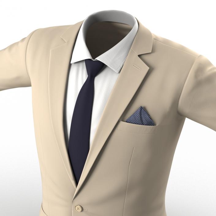 3D Mens Suit Jacket 8 model