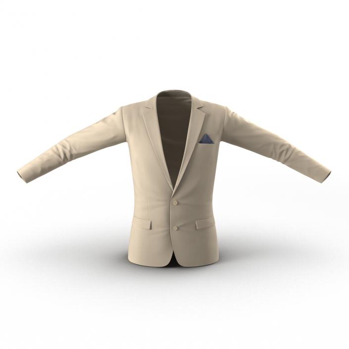 3D Mens Suit Jacket 9 model