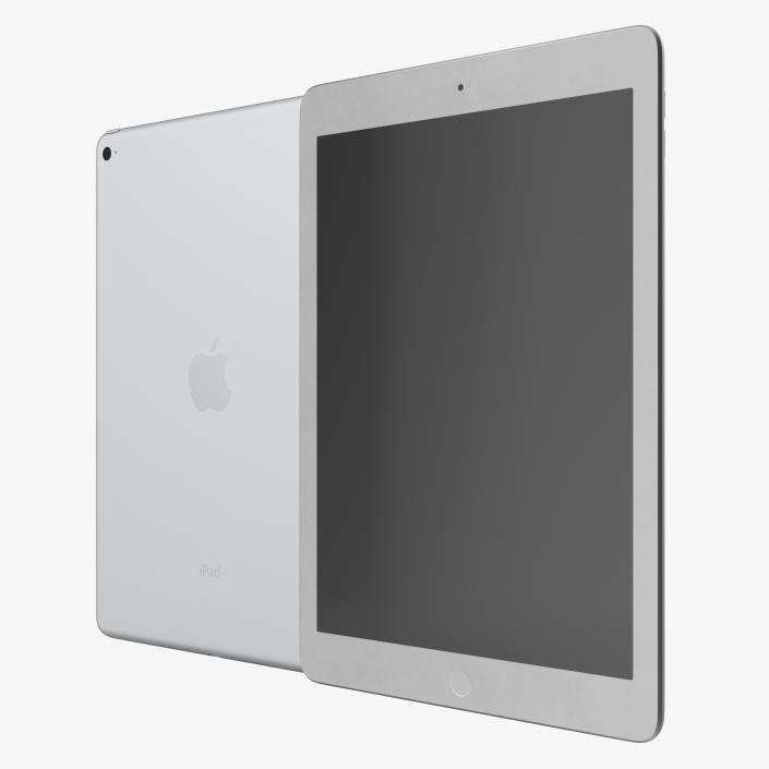 iPad Air 2 Silver 3D