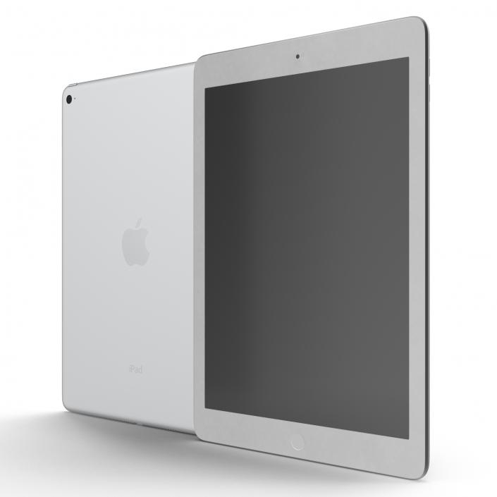 iPad Air 2 Silver 3D