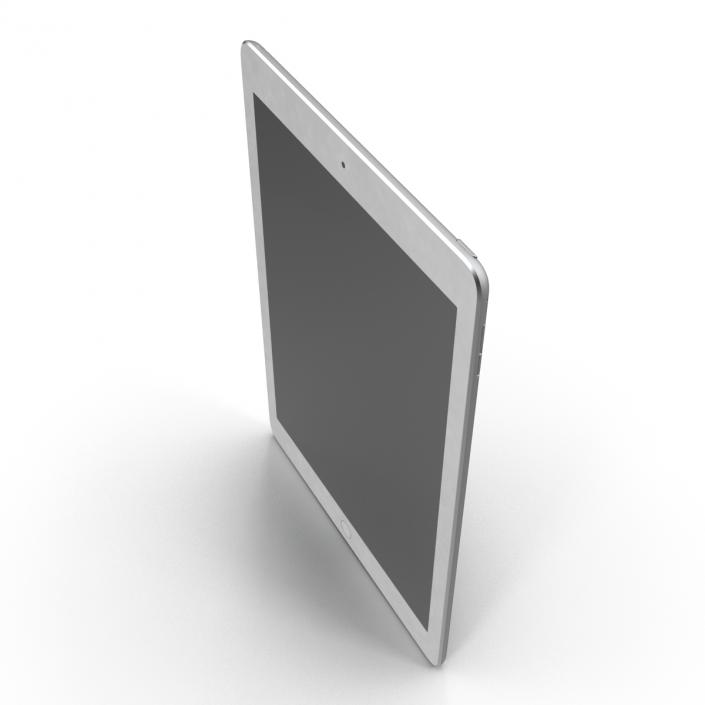 iPad Air 2 Silver 3D