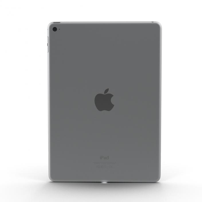 iPad Air 2 Silver 3D